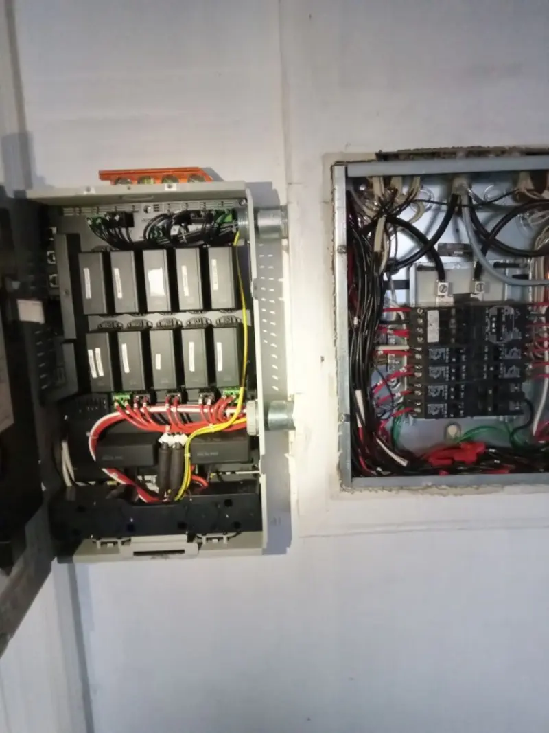 Electrical panel upgrade completed for Indoor Lighting Installation in Heber